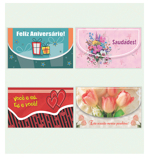 Kit 80 Cartões (DF)