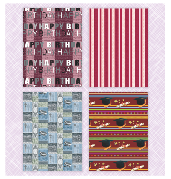 Kit 300 Papéis de Presente (PF)