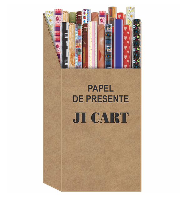 Kit 90 Papéis de Presente (PF)