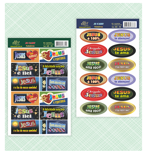 Adesivos (AS-51 a AS-58)