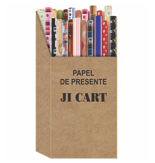 Kit 90 Papéis de Presente (PF)