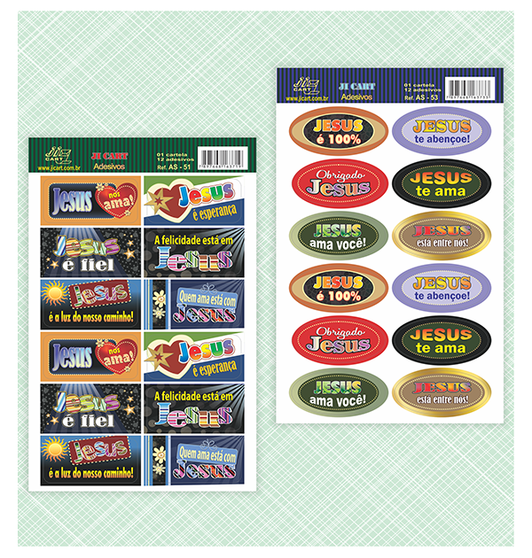 Adesivos (AS-51 a AS-58)