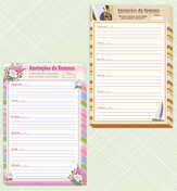 Kit Blocos de Anotações (BD)