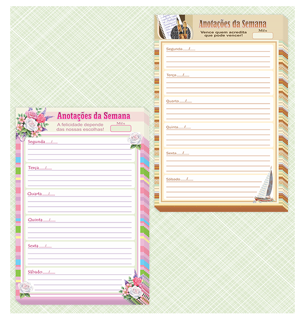 Kit Blocos de Anotações (BD)